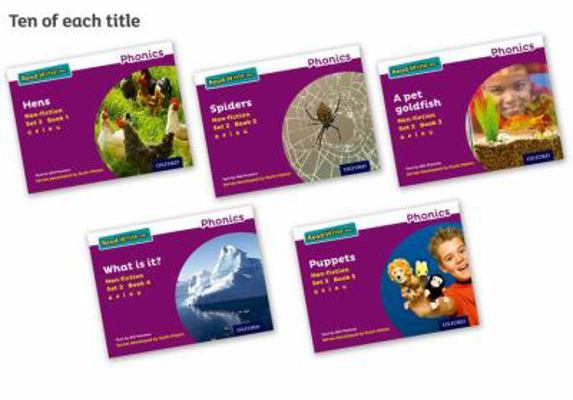 Read Write Inc - Phonics Set 2 Purple Non-ficti... 0198373481 Book Cover