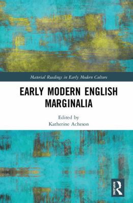 Early Modern English Marginalia 0415418852 Book Cover