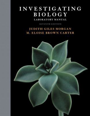 Investigating Biology: Laboratory Manual 0321668219 Book Cover
