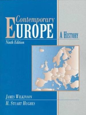 Contemporary Europe: A History (9th Edition) 0137830106 Book Cover