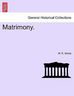 Matrimony. 1241209340 Book Cover