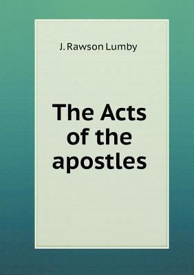 The Acts of the apostles 5518839855 Book Cover