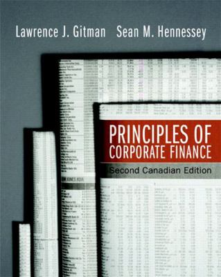 Principles of Corporate Finance, Second Canadia... 0321452933 Book Cover