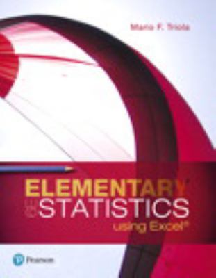Elementary Statistics Using Excel Plus NEW MySt... 0134508084 Book Cover