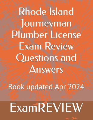 Rhode Island Journeyman Plumber License Exam Re...            Book Cover