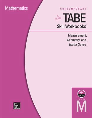 Tabe Skill Workbooks Level M: Measurement, Geom... 0076603563 Book Cover