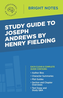 Study Guide to Joseph Andrews by Henry Fielding 1645421880 Book Cover
