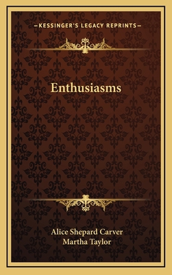 Enthusiasms 1166120481 Book Cover