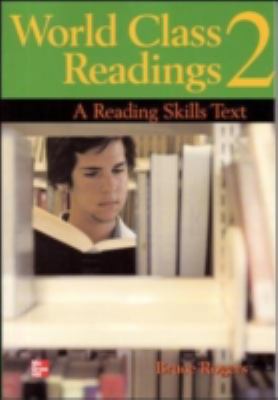 World Class Readings 2: A Reading Skills Text 0072825480 Book Cover