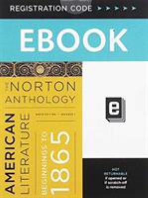 The Norton Anthology of American Literature 0393621545 Book Cover