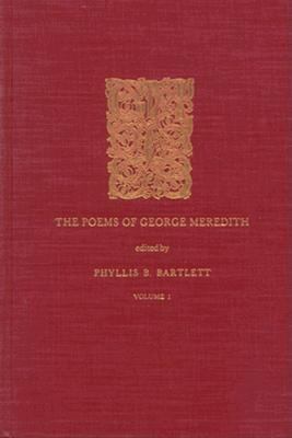 The Poems of George Meredith 0300012837 Book Cover