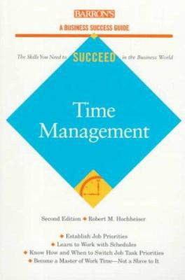 Time Management (Barron's Business Success Guides) 0764104020 Book Cover