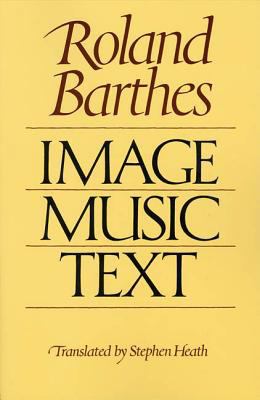 Image-Music-Text 0374521360 Book Cover