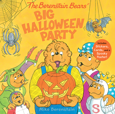 The Berenstain Bears' Big Halloween Party: Incl... 0063024373 Book Cover