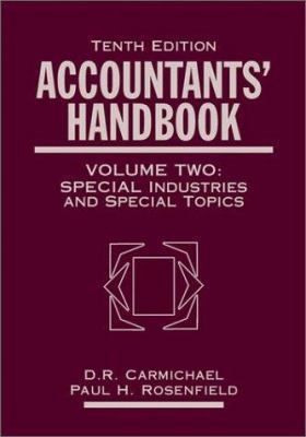 Accountants' Handbook, Financial Accounting and... 0471269913 Book Cover