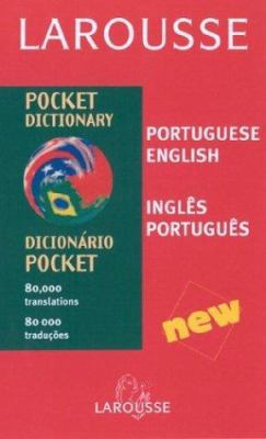 Larousse Pocket Dictionary: Portuguese-English/... [Portuguese] 2035420407 Book Cover