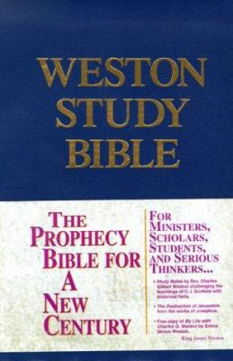 The Weston Study Bible: King James Version, Wit... 1883179009 Book Cover