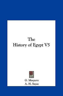 The History of Egypt V5 1161374264 Book Cover