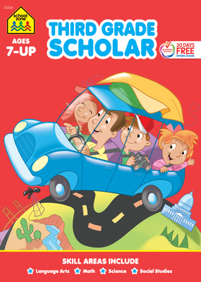 School Zone Third Grade Scholar 0887434940 Book Cover