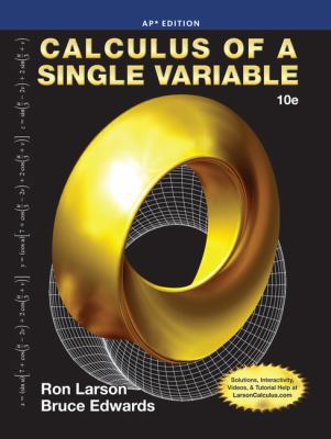 Calculus of a Single Variable (AP Edition) 1285060334 Book Cover