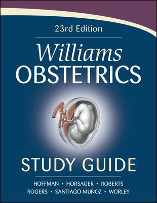 Williams Obstetrics Study Guide 0071748601 Book Cover