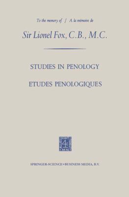 Studies in Penology / Études Pénologiques 9401764212 Book Cover