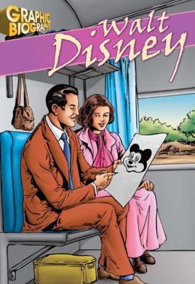 Walt Disney, Graphic Biography (Saddleback Grap... 159905230X Book Cover