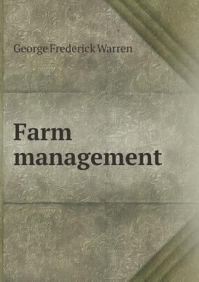 Farm Management 5518485395 Book Cover