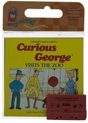 Curious George Visits the Zoo Book & Cassette [... 0395488761 Book Cover