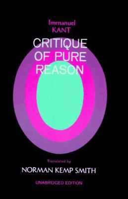 Critique of Pure Reason B00BPJ1U36 Book Cover