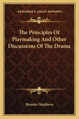 The Principles Of Playmaking And Other Discussi... 1163100803 Book Cover