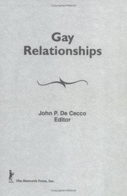 Gay Relationships 0866566376 Book Cover