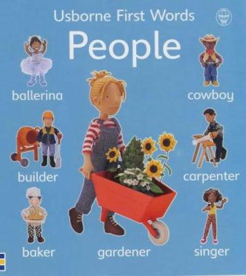 People (First Words Board Books) (Usborne First... 0746042582 Book Cover