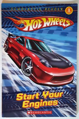 Start Your Engines (Hot Wheels - Scholastic Rea... 0545020174 Book Cover