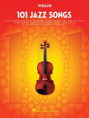 101 Jazz Songs for Violin 1495023443 Book Cover