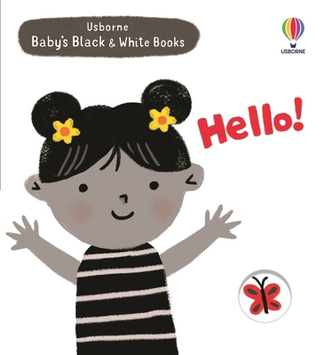 Baby's Black and White Books: Hello! 1805317172 Book Cover