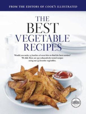 The Best Vegetable Recipes 1933615168 Book Cover