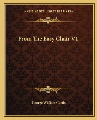 From The Easy Chair V1 1162663944 Book Cover