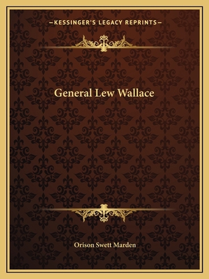 General Lew Wallace 1162819049 Book Cover