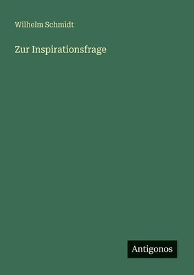 Zur Inspirationsfrage [German] 3388939675 Book Cover