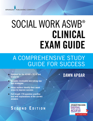 Social Work Aswb Clinical Exam Guide: A Compreh... 0826147135 Book Cover