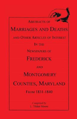 Abstracts of Marriages and Deaths ... in the Ne... 1556134789 Book Cover