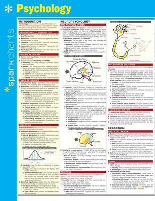 Psychology Sparkcharts: Volume 58 1411470753 Book Cover