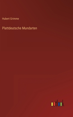 Plattdeutsche Mundarten [German] 336846339X Book Cover