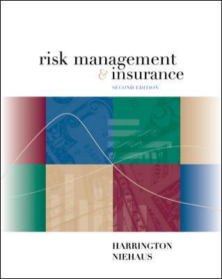Risk Management and Insurance 0071232443 Book Cover