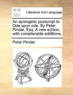 An Apologetic PostScript to Ode Upon Ode. by Pe... 1170736416 Book Cover
