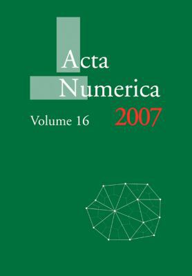 ACTA Numerica 2007: Volume 16 0521174341 Book Cover