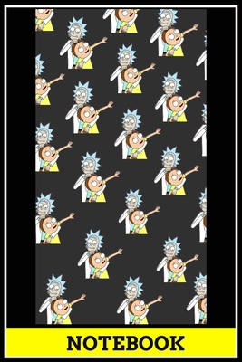 Rich and Morty notebook - best gift for Rich and Morty lovers: 6x9 inch, 120 pages, blank line, notepad, journal, Rich and Morty notebook, Rich and Morty office supplies