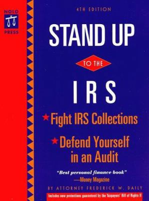 Stand Up to the IRS 0873374274 Book Cover