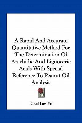 A Rapid And Accurate Quantitative Method For Th... 116374736X Book Cover